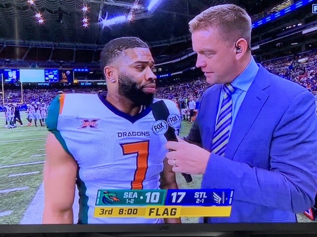 BJ DANIELS Starting second half
